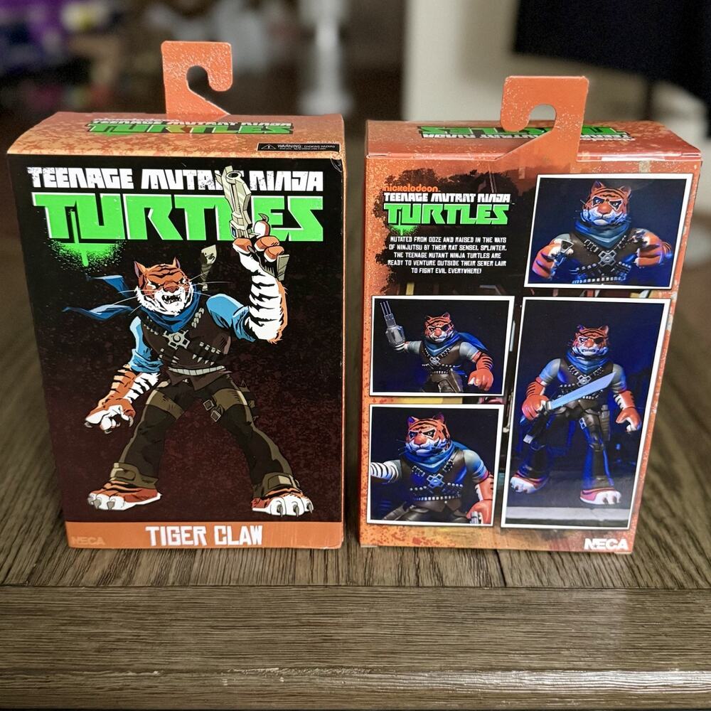 NECA Haulathon TMNT Teenage Mutant Ninja Turtles Tiger Claw Action Figure New